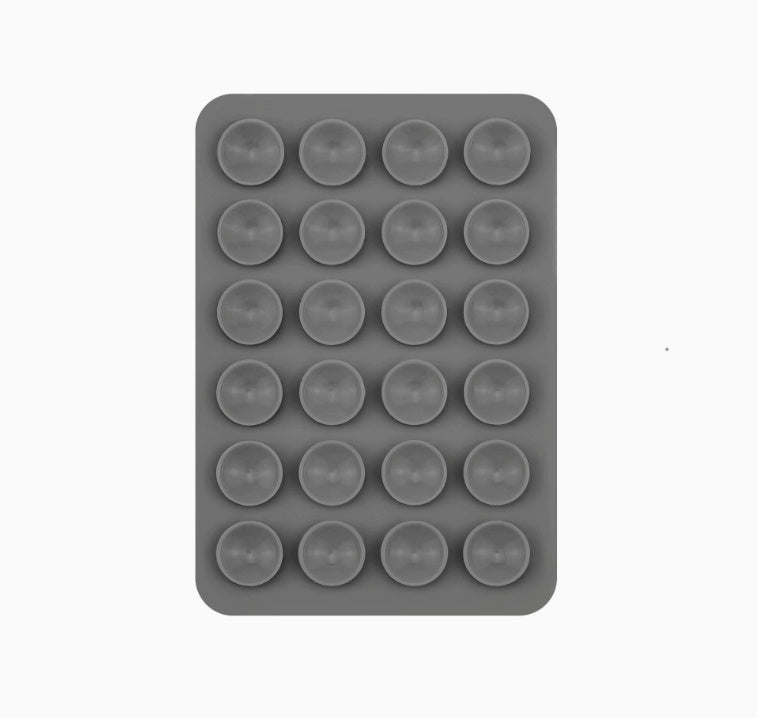 Thickened Silicone 24-grain Square Mobile Phone Tablet Computer Bag Universal Suction Cup