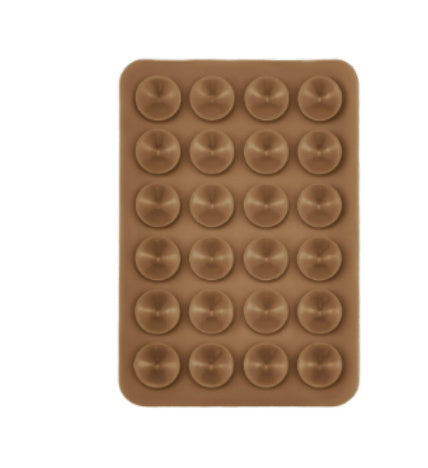 Thickened Silicone 24-grain Square Mobile Phone Tablet Computer Bag Universal Suction Cup