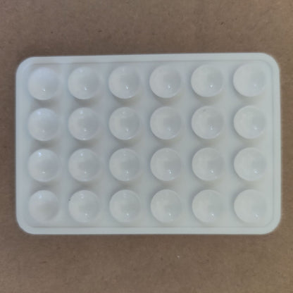 Thickened Silicone 24-grain Square Mobile Phone Tablet Computer   Bag Universal Suction Cup