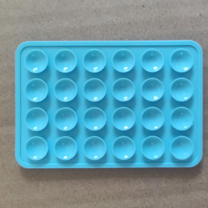 Thickened Silicone 24-grain Square Mobile Phone Tablet Computer   Bag Universal Suction Cup