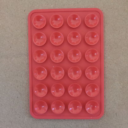 Thickened Silicone 24-grain Square Mobile Phone Tablet Computer   Bag Universal Suction Cup