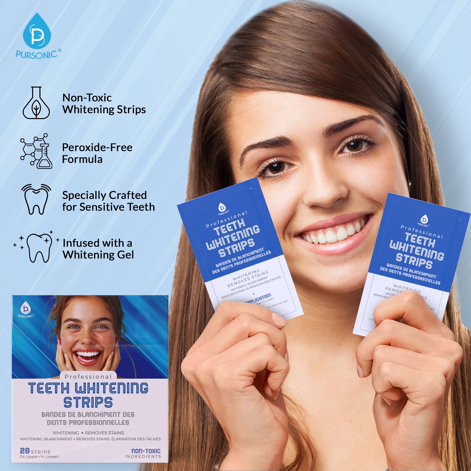 Professional Teeth Whitening Strips-1
