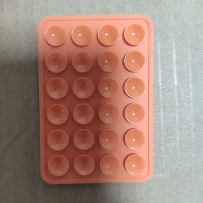 Thickened Silicone 24-grain Square Mobile Phone Tablet Computer   Bag Universal Suction Cup