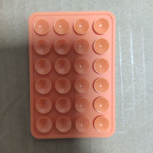 Thickened Silicone 24-grain Square Mobile Phone Tablet Computer   Bag Universal Suction Cup