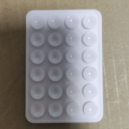 Thickened Silicone 24-grain Square Mobile Phone Tablet Computer   Bag Universal Suction Cup